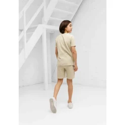 Bodystocking & Sæt<BALLIN Amsterdam Vaffelbroderi Sommersæt Beige