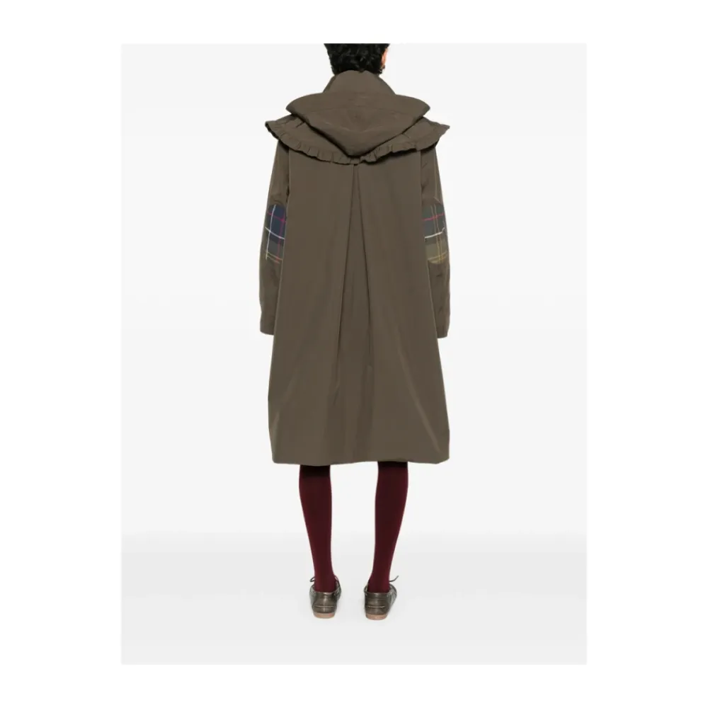 Frakker^Barbour Vandtæt Parka Jakke Grøn