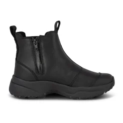 Chelsea Boots<Woden Vandtæt Slip-On Støvle Silje Sort