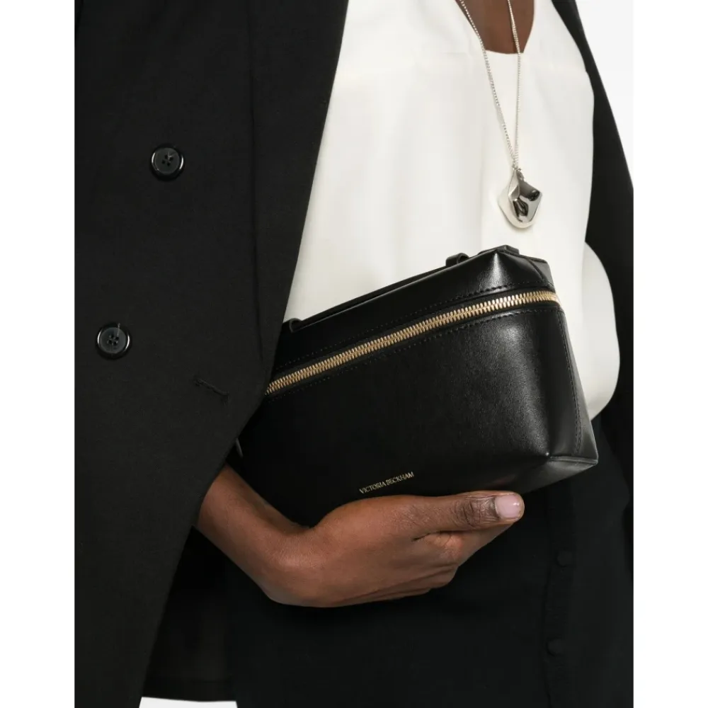 Håndtasker<Victoria Beckham Vanity Mini Clutch Sort