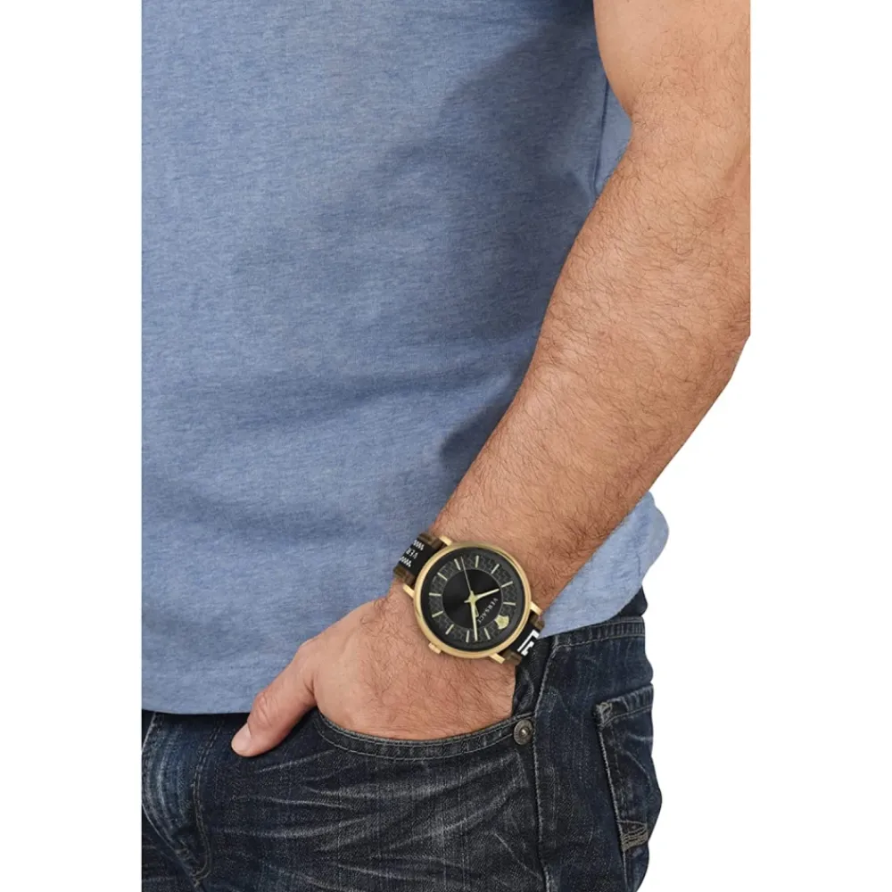 Ure<Versace V-CIRCLE Greca Edition Ur Gul