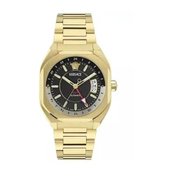 Ure<Versace V-Contempo Automatisk Ur Gul