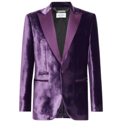 Jakker^Philipp Plein Velvet Blazer Lilla
