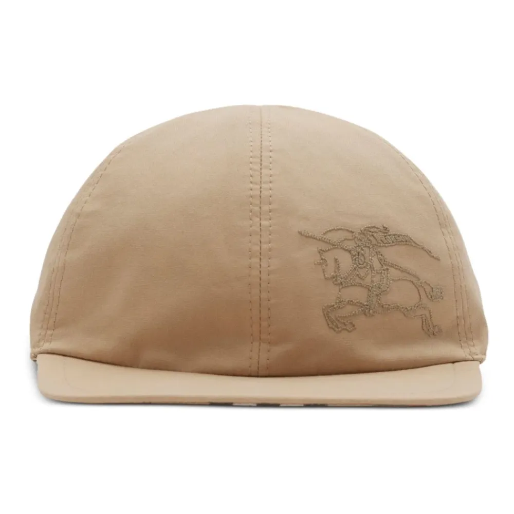 Huer & Kasketter^Burberry Vendbar Bomuldshat med Check-mønster Brun