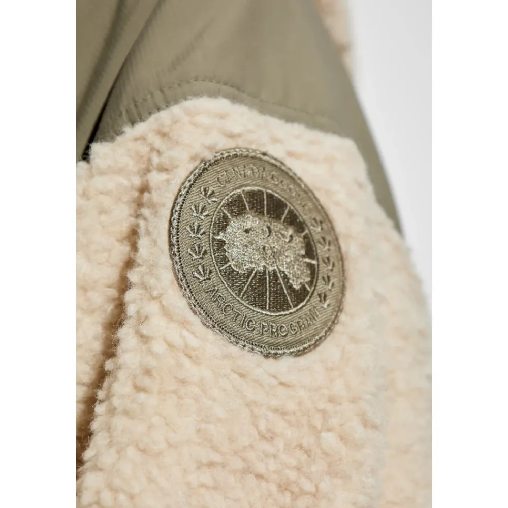 Jakker<Canada Goose Vendbar jakke Alberni Beige