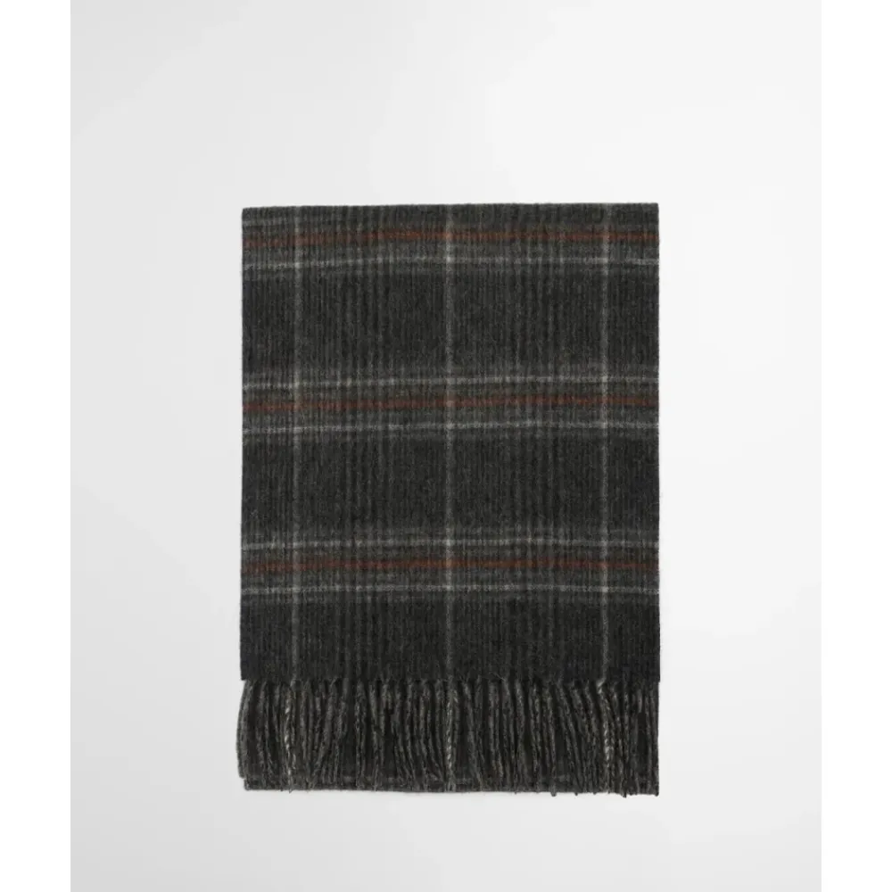 Halstørklæder Og Tørklæder<Barbour Vendbar Tørklæde i Grå/Blå Multifarvet