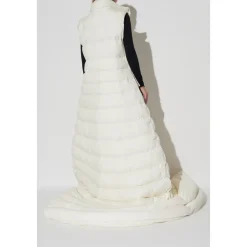 Frakker<Moncler Verone Dunjakke Hvid