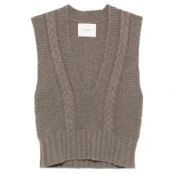 Striktrøjer & Sweatere^Lisa Yang V-hals Cashmere Sweater Brun