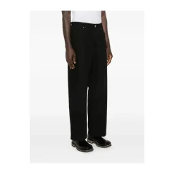 Jeans<Lemaire Vide Bukser i Denim Sort