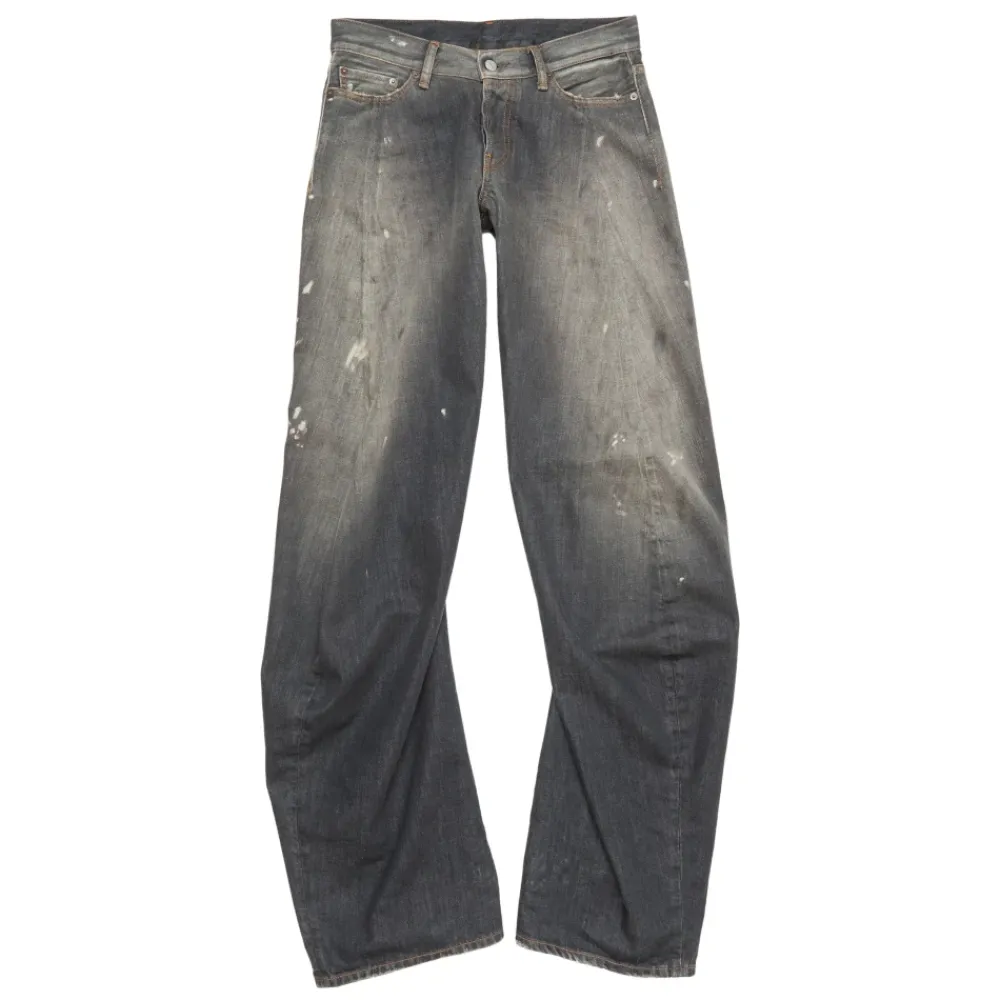 Jeans^Acne Studios Vintage Loose Fit Jeans Sort