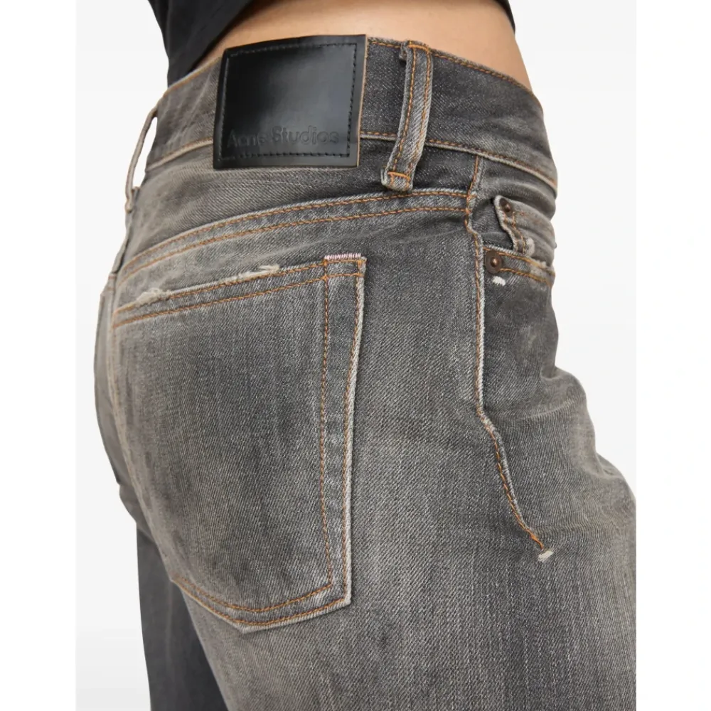 Jeans^Acne Studios Vintage Loose Fit Jeans Sort