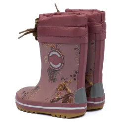 Gummistøvler<Mikk-Line Vintergummistøvler AOP - Rose Brown Pink