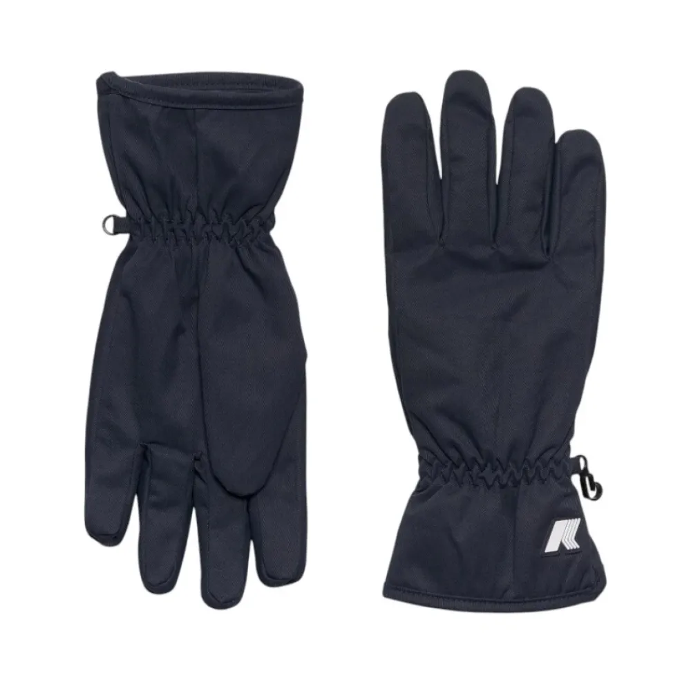 Handsker|Handsker<K-Way Vinterhandsker Freyr Vandtæt Twill Blå