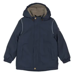 Jakker<Mikk-Line Vinterjakke Solid Blå