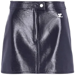 Nederdele<Courrèges Vinyl Re-edition Skirt Blå