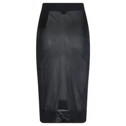 Nederdele<Saint Laurent Viskose Midi Nederdel Blå