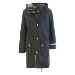 Frakker<Barbour Vokset parka jakke til kvinder Grøn