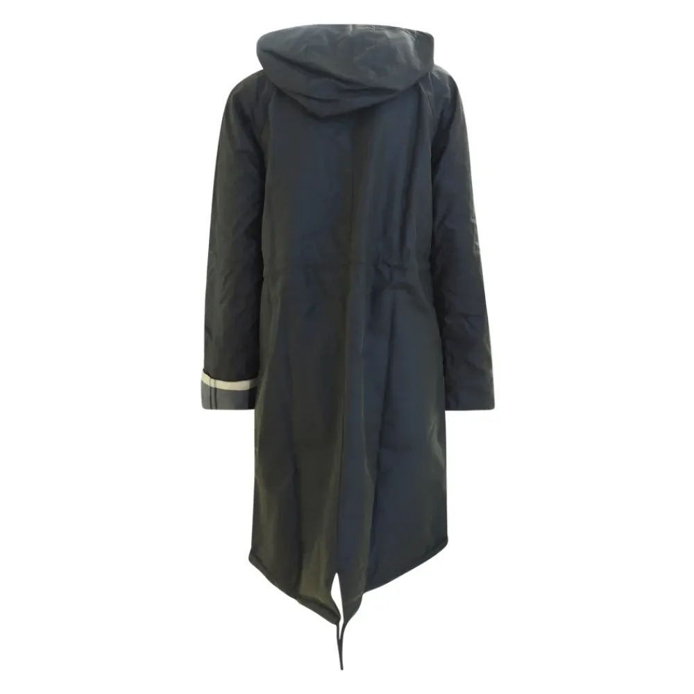 Frakker<Barbour Vokset parka jakke til kvinder Grøn