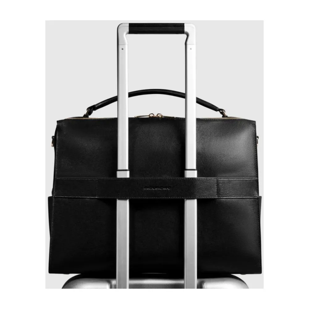 Laptop Tasker<Piquadro W140 Briefcase Sort