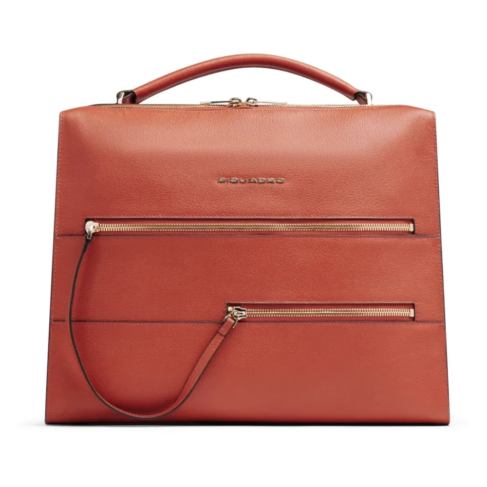Laptop Tasker^Piquadro W140 Laptop Taske Orange