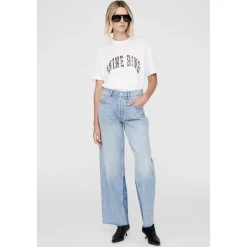 T-Shirts<Anine Bing Walker Tee Hvid