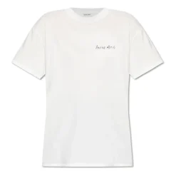 T-Shirts<Anine Bing Walker Tee Lyrics Hvid