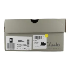 Snøresko^Clarks Wallabeeevosh Suede Blå