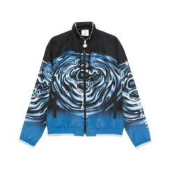 Træningsjakker^Casablanca Warped Logo Ripple Windbreaker Jacket Multifarvet