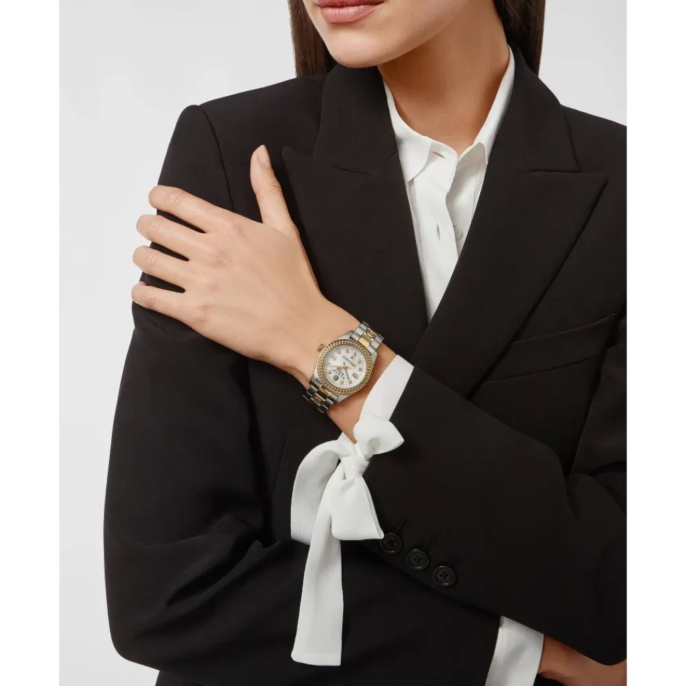 Ure<Philipp Plein Watch Queen Crystal Hvid