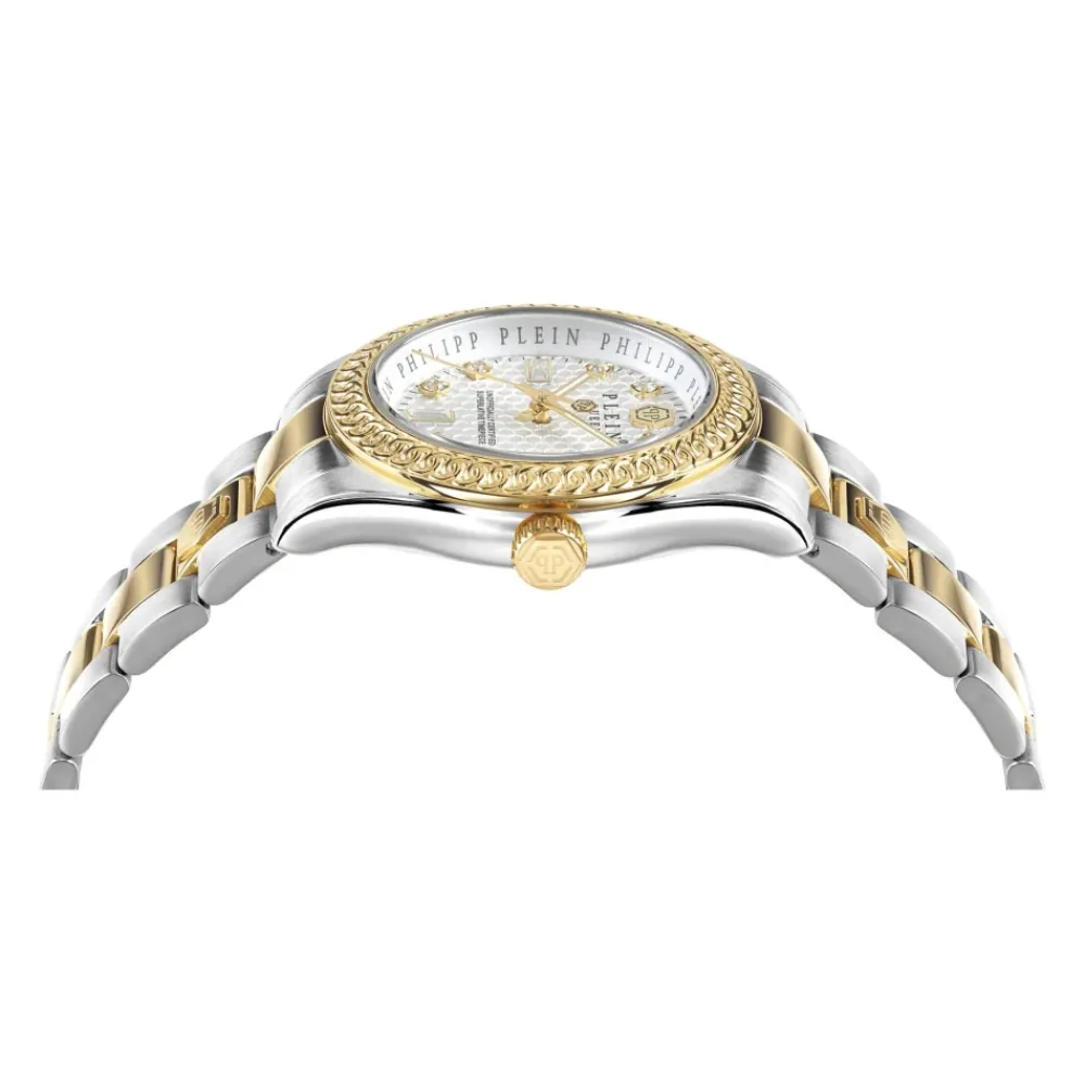 Ure<Philipp Plein Watch Queen Crystal Hvid