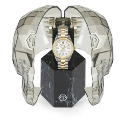 Ure<Philipp Plein Watch Queen Crystal Hvid