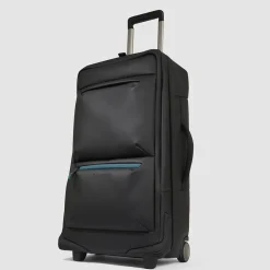 Kufferter^Piquadro Water resistant duffle bag with wheels Sort