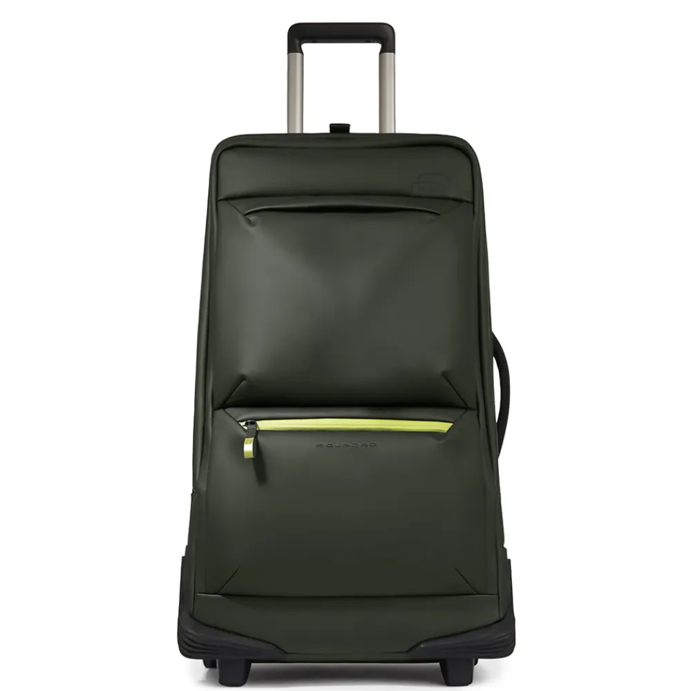 Kufferter<Piquadro Water resistant duffle bag with wheels Grøn