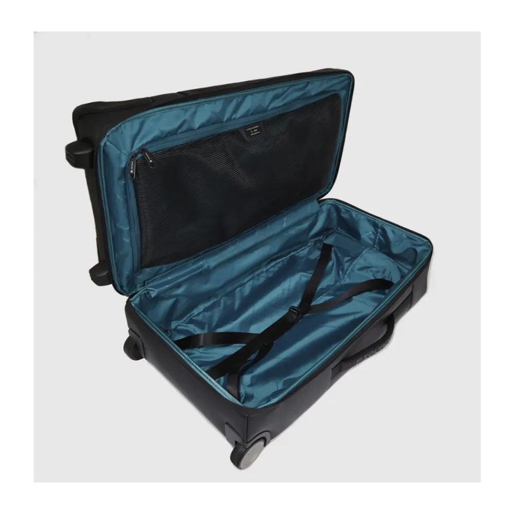 Kufferter<Piquadro Water resistant duffle bag with wheels Grøn