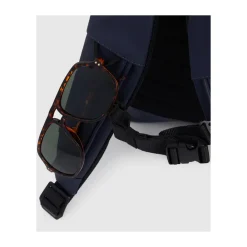 Tasker<Piquadro Water resistant roll top backpack for laptop 15,6 Blå