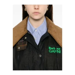 Jakker<Barbour Waxed Duffle Coat Sort