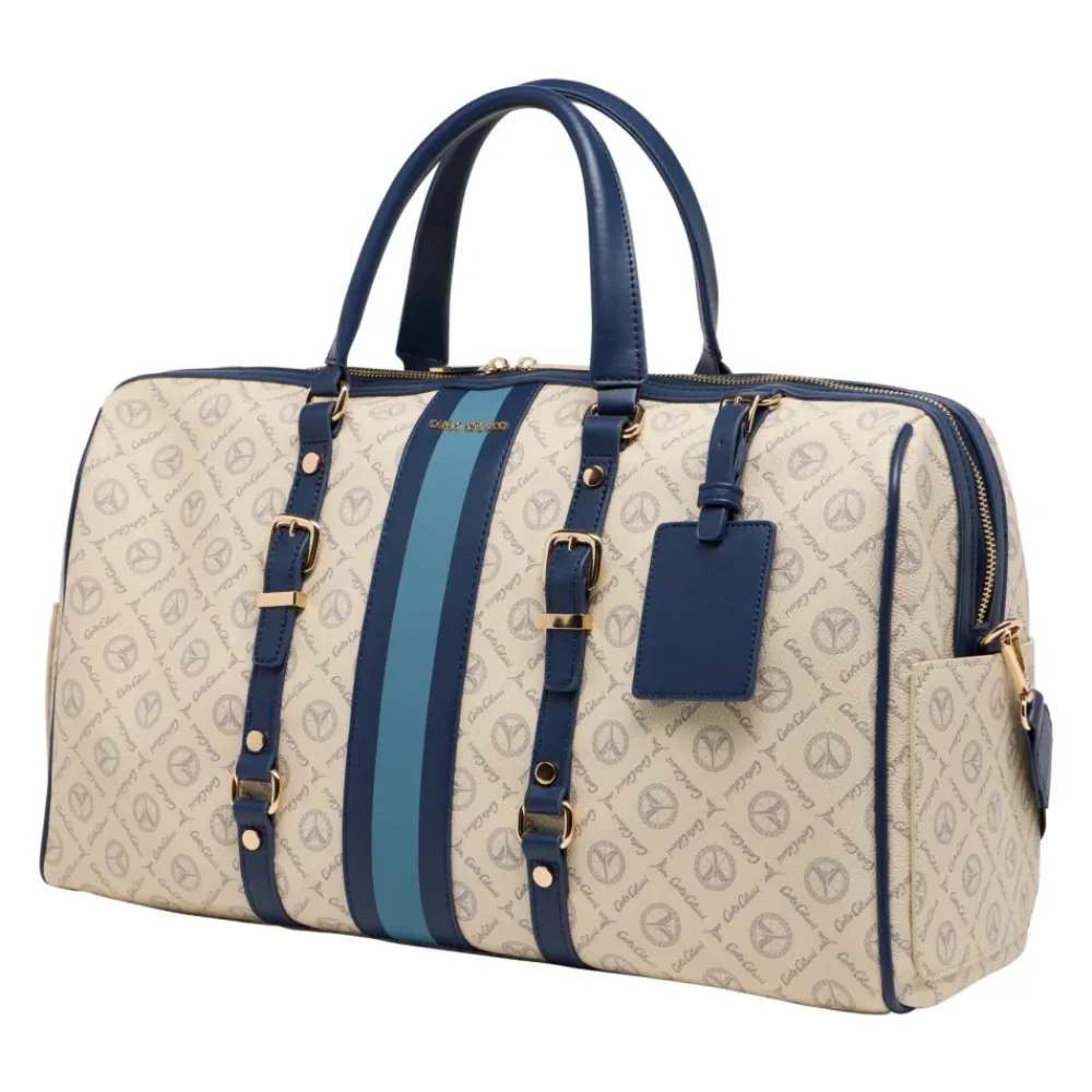 Tasker|Rejsetasker<Carlo Colucci Weekender Rejsetaske Beige