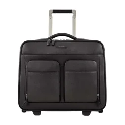 Kufferter^Piquadro Wheeled laptop bag 15,6 Sort