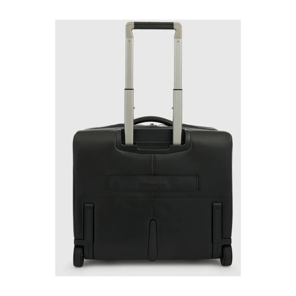 Kufferter^Piquadro Wheeled laptop bag 15,6 Sort