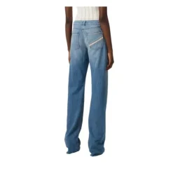Jeans<Elisabetta Franchi Wide Jeans Blå