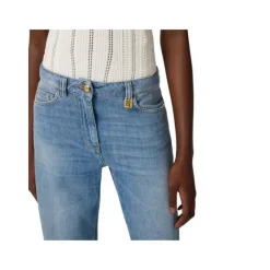 Jeans<Elisabetta Franchi Wide Jeans Blå