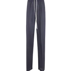 Bukser<Rick Owens Wide Leg Cargo Pants Sort