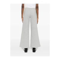Bukser<Anine Bing Wide Leg Trousers Grå