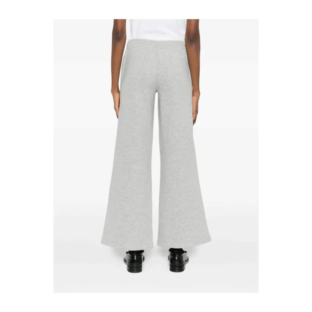 Bukser<Anine Bing Wide Leg Trousers Grå