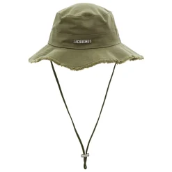 Huer, Kasketter & Hatte|Huer & Kasketter<Jacquemus Wide-brim Fisherman Hat Grøn