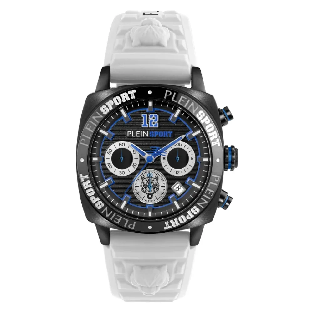 Ure<Philipp Plein Wildcat Chrono 40mm Ur Hvid