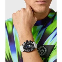Ure<Philipp Plein Wildcat Chrono 40mm Ur Hvid