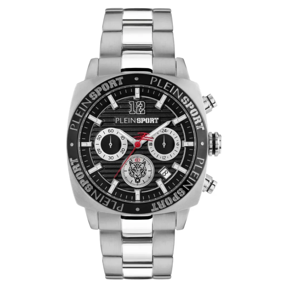 Ure<Philipp Plein Wildcat Chrono Ur Grå