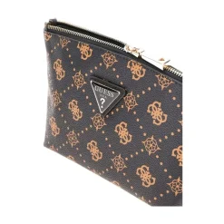 Toilettasker^Guess Wilder Trousse Brun