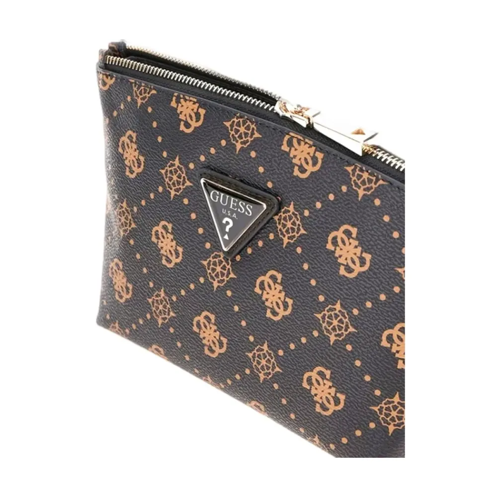 Toilettasker^Guess Wilder Trousse Brun